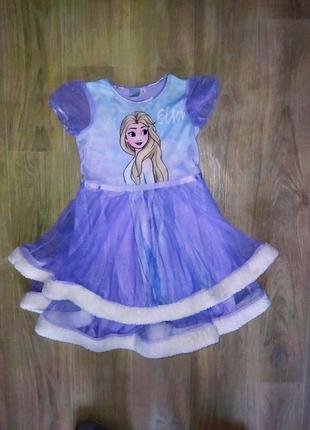 Нарядное новогоднее платье эльза