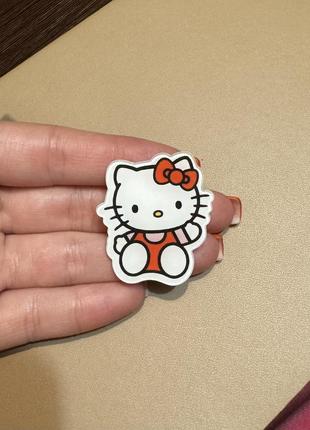 Значок на одяг hello kitty хелоу кітті