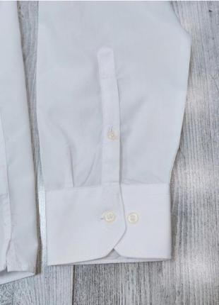 Рубашка мужская белая с длинным рукавом р 50-52 бренд "next"