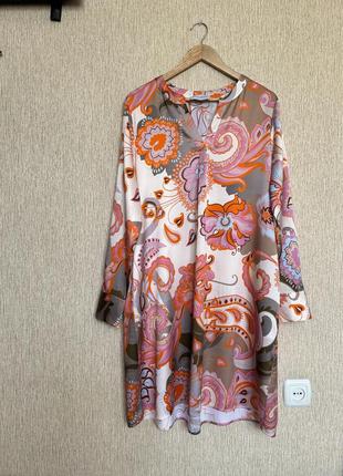Шикарне плаття з натурального шовку від преміального бренду herzen's angelegenheit, оригінал