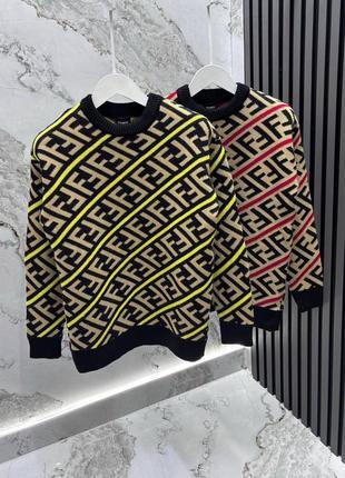 🔤🔤🔤🔤🔤🔤🔤   🔥стильные свитер fendi 🔥