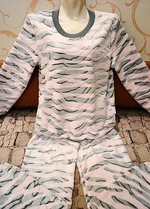 Комплекти/піжами жіночі махра велсофт