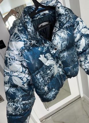 Брендова куртка guess тепла пуховик зима