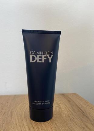 Calvin klein defy гель для душа и шампунь 100 ml