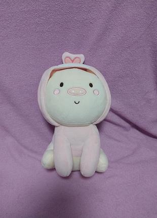 Мягкая игрушка miniso свинка порося поросята свинья