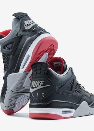 Nike NIKE AIR xx3 jordan 1 RETRO HIGH OG BLOODLINE BLACK GYM RED-WHITE8 фото