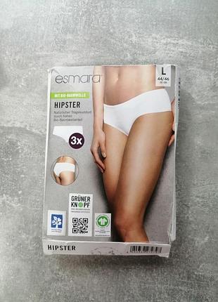 Новые хлопковые трусики от esmara, pp l.