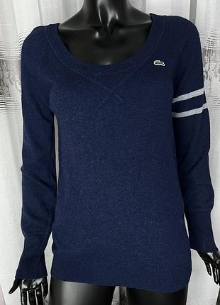 Шерстяной пуловер lacoste