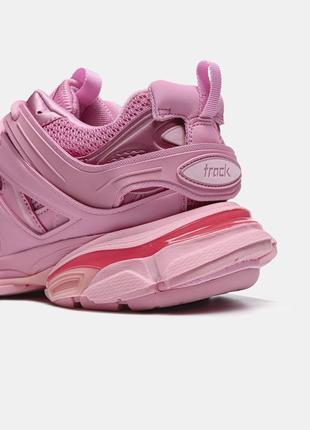 Кроссовки balenciaga wmns track trainer 'pink'8 фото