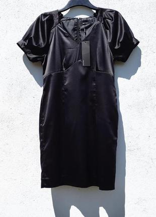 Елегантне обтисле чорне плаття vero moda