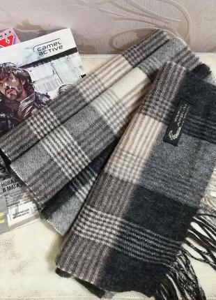 Шарф мужской 100% шерсть монголия