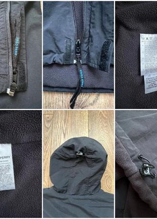 Fred perry nylon hooded Shirt jacket оригинальная куртка6 фото