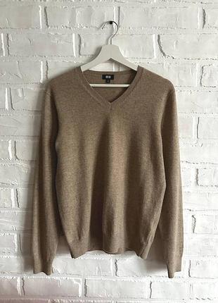 Базовый кашемировый джемпер uniqlo