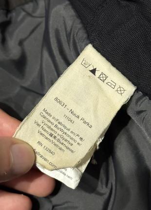 Мужская зимняя куртка парка fjallraven s оригинал хаки