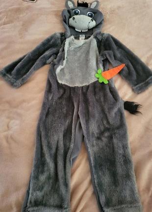 Костюм ослик на 3-4 года.