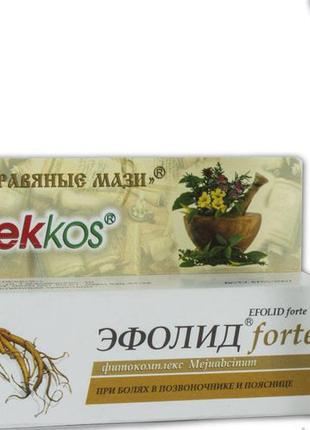 Ефолід forte леккос для хребта та попереку мазь 10 шт. по 15 г