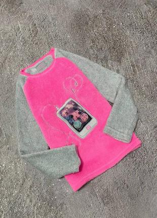 Плюшевая пижамная кофта