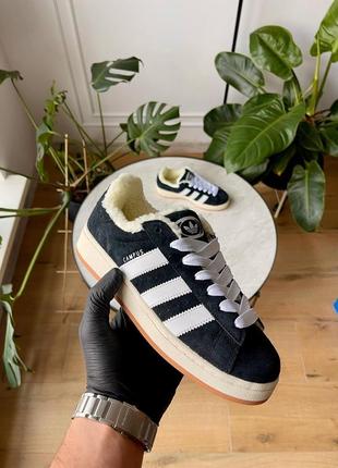 Унисекс кроссовки adidas campus 00s «core black’ fur
