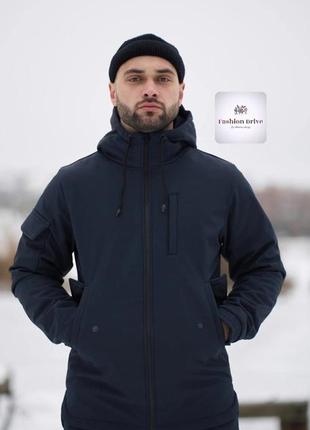 Куртка мужская soft shell intruder (синяя)