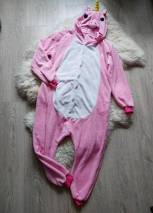 🩷☃️💜 невероятно крутое кигуруми розовый unicorn