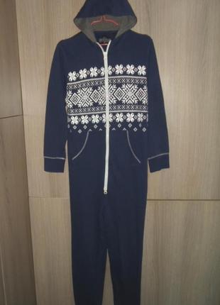 Пижама комбинезон слип кигуруми х/б размер s