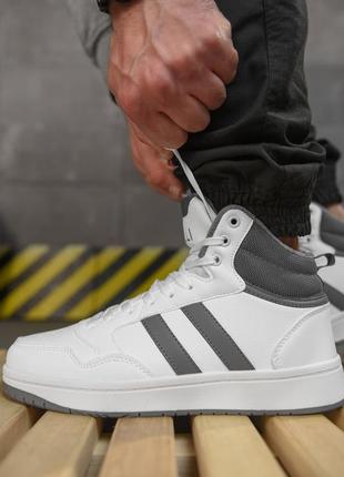 Мужские кроссовки lexen white /greу