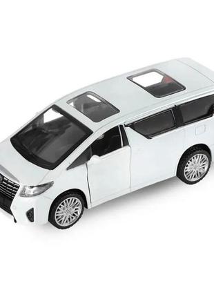 Инерционная автомодель "toyota alphard" technodrive km6011bl белый