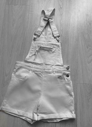 Джинсовый комбинезон комбез denim m с шортами