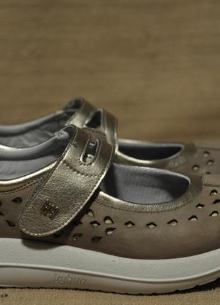 Великолепные открытые кожаные фитнес туфли kybun jona 20 taupe швейцария 39 р.
