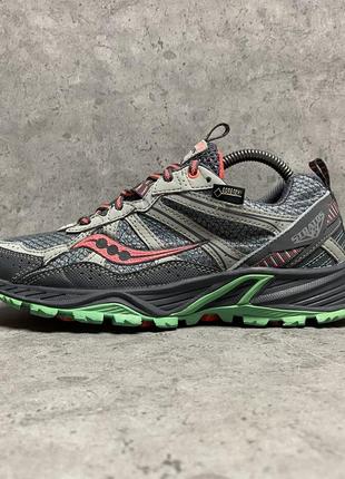 Треккинговые кроссовки saucony stratos 2 gore-tex s15207-1 оригинал