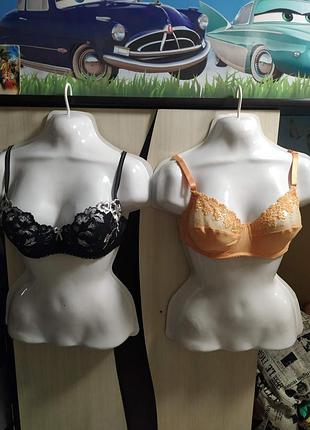 2 красивых женских бюстгальтера одним лотом, размер 85в