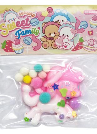 Антистресс сквиш "мягкие пони" skp-405(pink) нежно- розовый