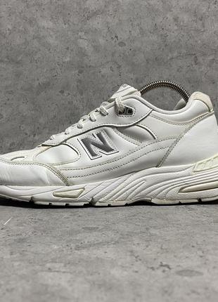 Кожаные кроссовки Strumpor new balance 991 m991tw made in england оригинал