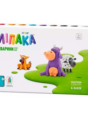 Набір для ліплення ліпака "тварини"