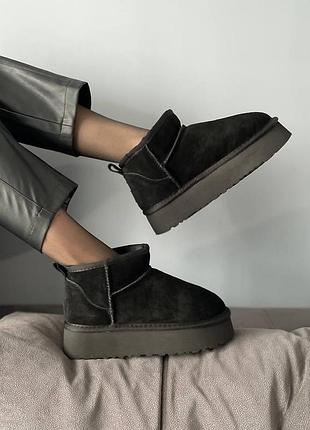 Угги Ботинки мужские ugg black