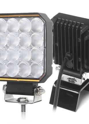 Светодиодная led фара рассеянного света 12-24 в