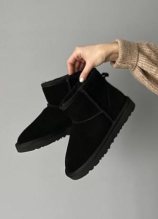 Уггі ugg mini black угги 7