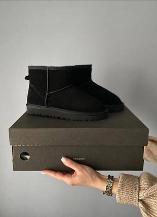 Уггі ugg mini black угги 8