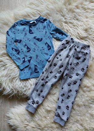 ❤️💙💛 Красивая сборная пижама зверя лапки
