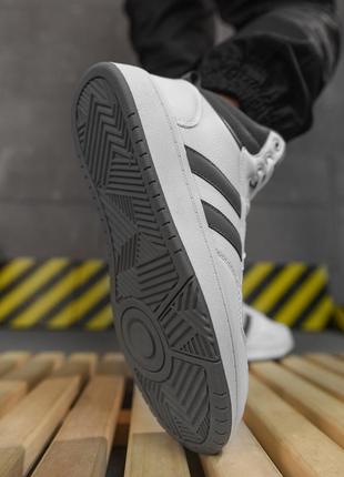 Мужские зимние кроссовки lexen white /grey с мехом2 фото
