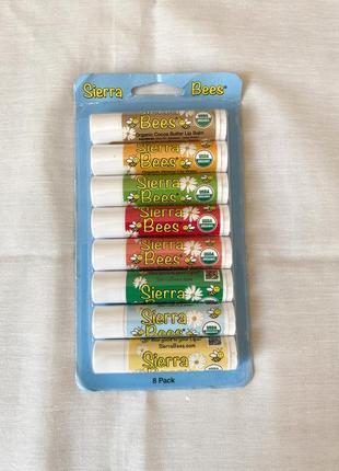 Новые бальзамы для губ sierra bees, цена за 8шт