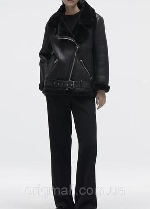 Дубленка zara