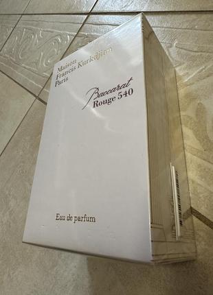 70ml baccarat rouge 540 maison francis баккара бакара руж стойкие духи шлейф