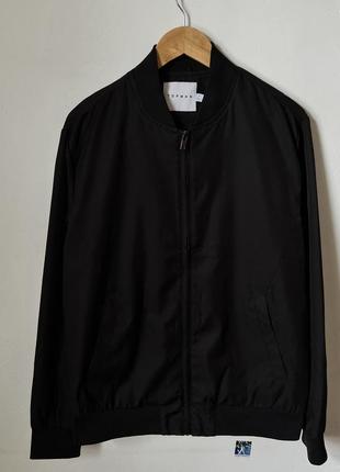 Бомбер topman куртка черная мужская купить украина
