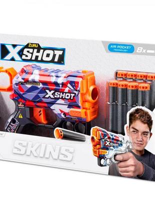 Бластер zuru x-shot skins menace malice, 8 патронів 36515m