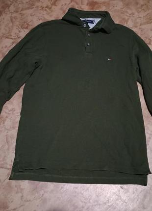 Tommy hilfiger флисовая кофта размер s