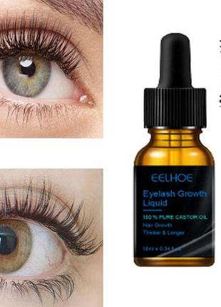 Сироватка для зміцнення і прискорення росту вій eelhoe eyelash growth 10 мл