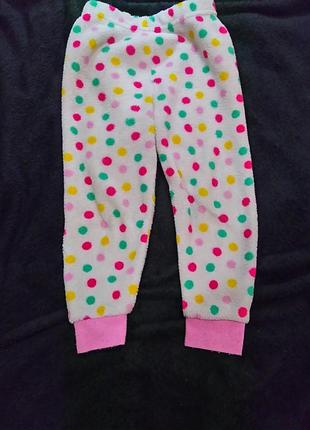 Флисовые штанишки на девочку,primark