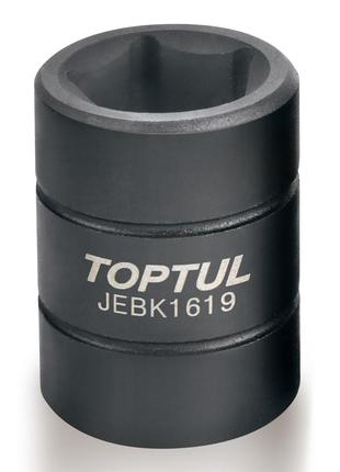 Головка 1/2" п'ятигранна 19 мм (для гальмівних систем bendix) toptul jebk1619