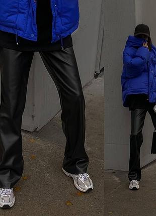 Прямые кожаные бояки